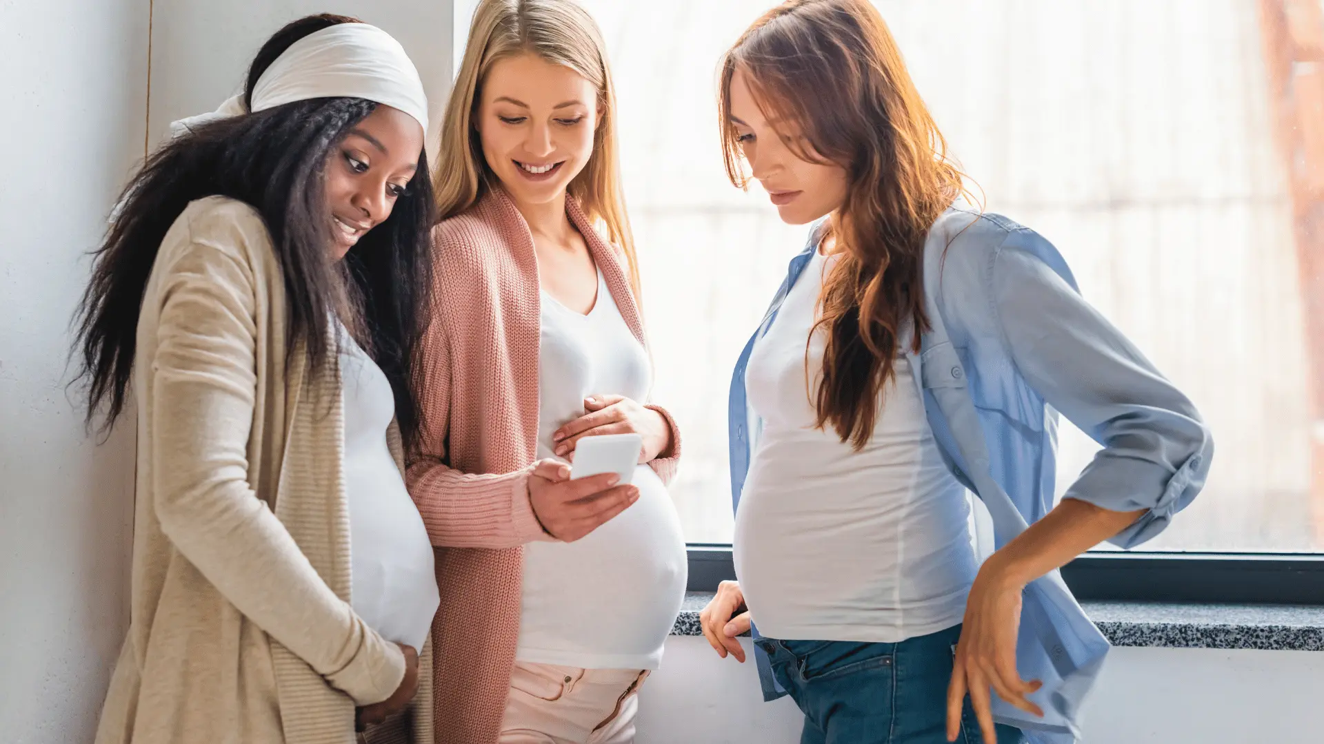 Midwife providing antenatal care and birth planning consultation at home Perth